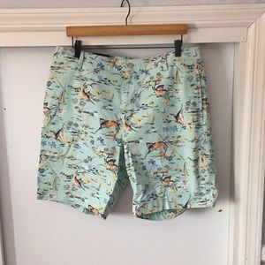Chaps flat front shorts
